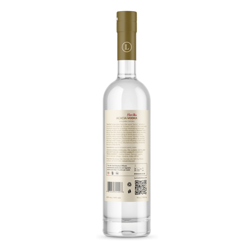 Acacia Horilka (Vodka) order | Lunin distillery