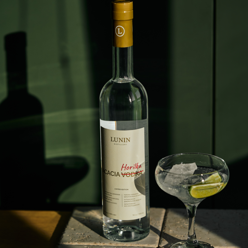Acacia Horilka (Vodka) order | Lunin distillery