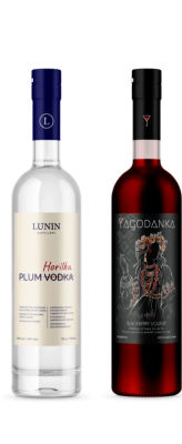 Plum Horilka and YAGODANKA Blackberry