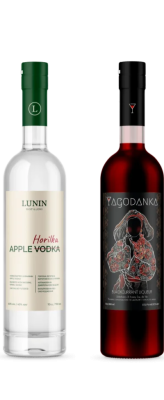 Apple Horilka and YAGODANKA Blackcurrant Bundle