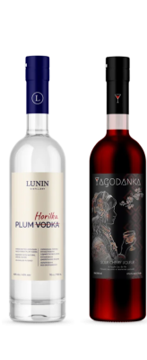 Plum Horilka and YAGODANKA Sour Cherry