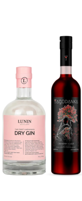 Gin and YAGODANKA Cranberry